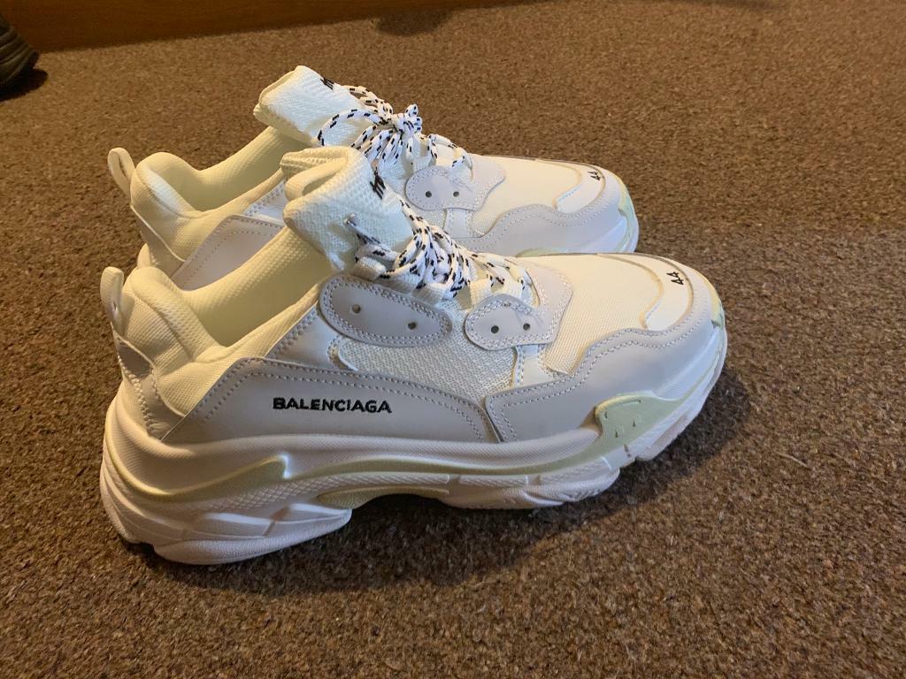 For sale Womens Balenciaga Triple S Trainers Jaune Fluo